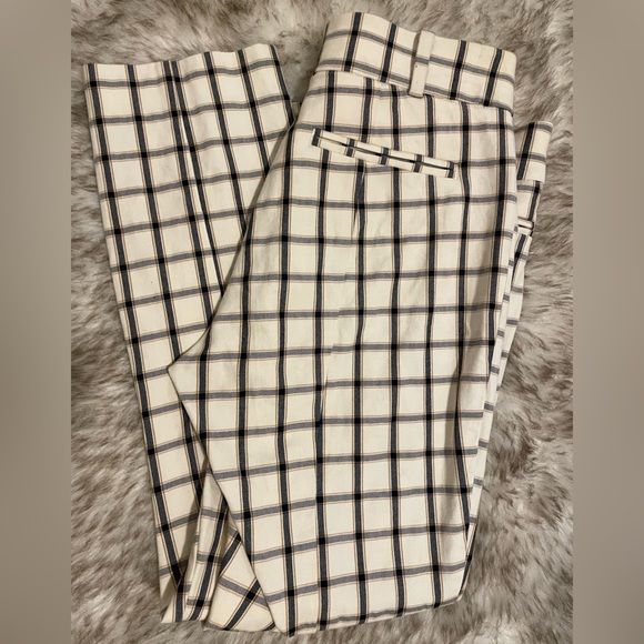 Anthropologie plaid slim trousers - Picture 4 of 5